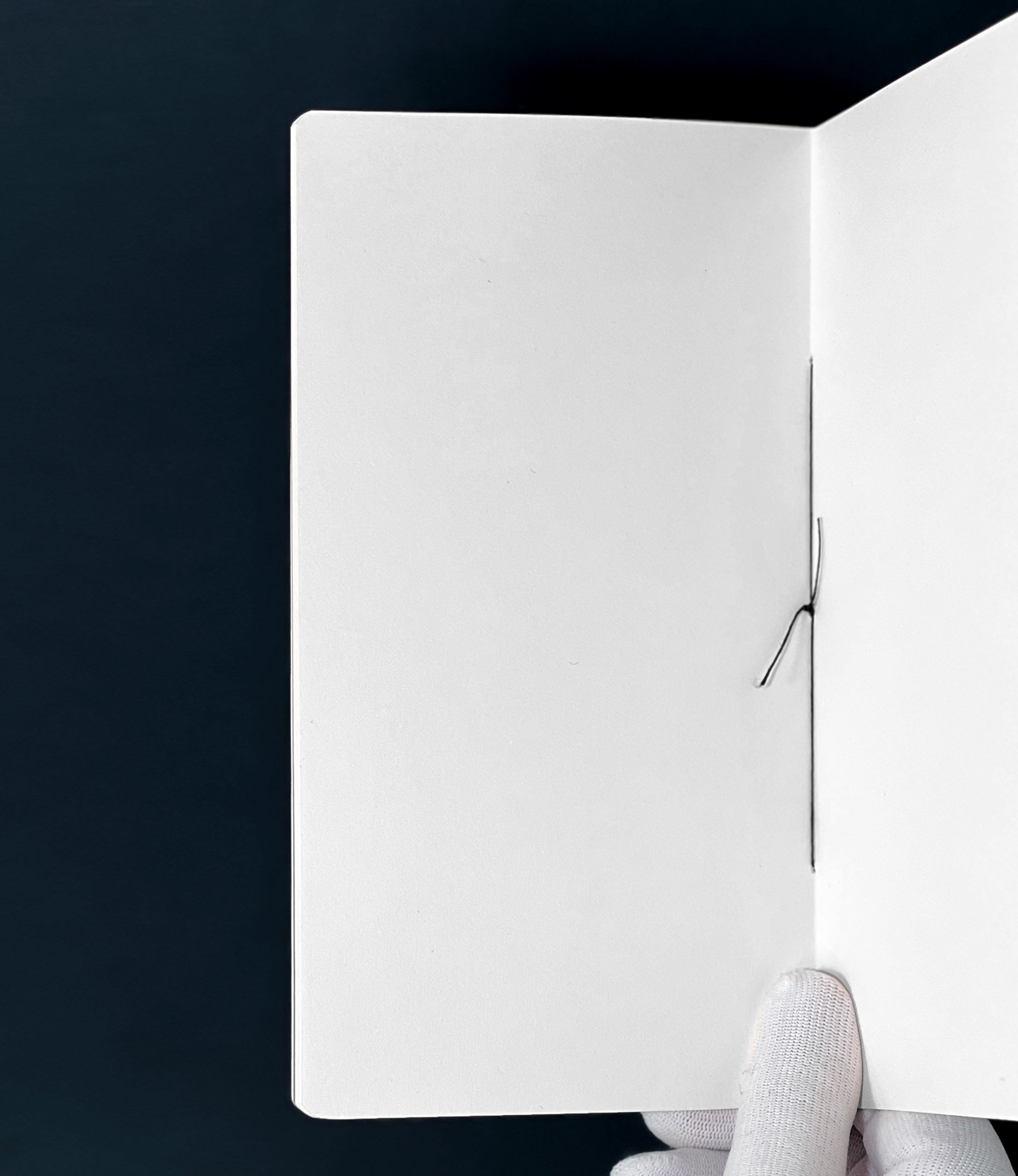 Luxury Hand-Sewn Journal. "The Top"Cotton Paper. Sketchbook. Slim (regular) Size