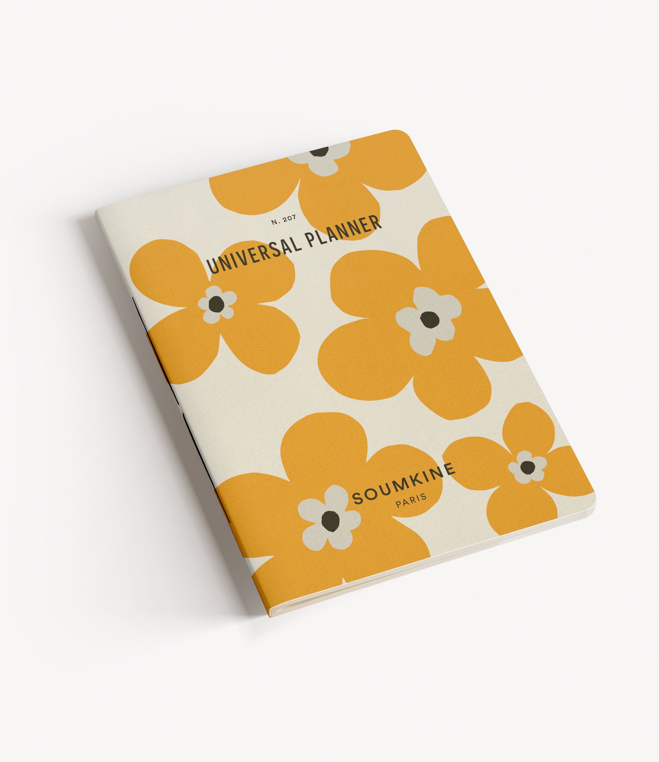 Universal Planner n.207. Mustard Flowers Edition. B6 Size