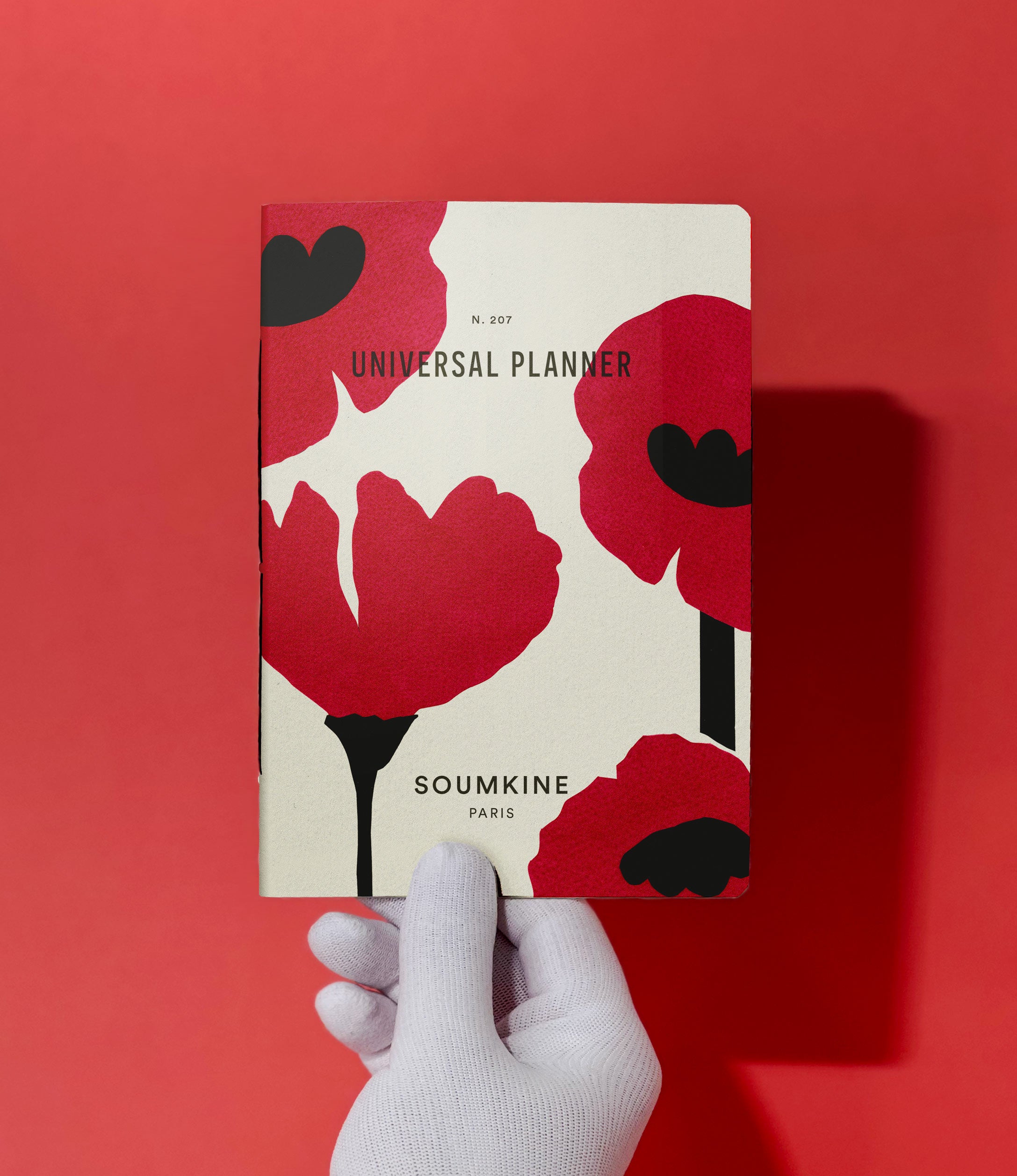 Universal Planner n.207. Red poppies Edition. B6 Size
