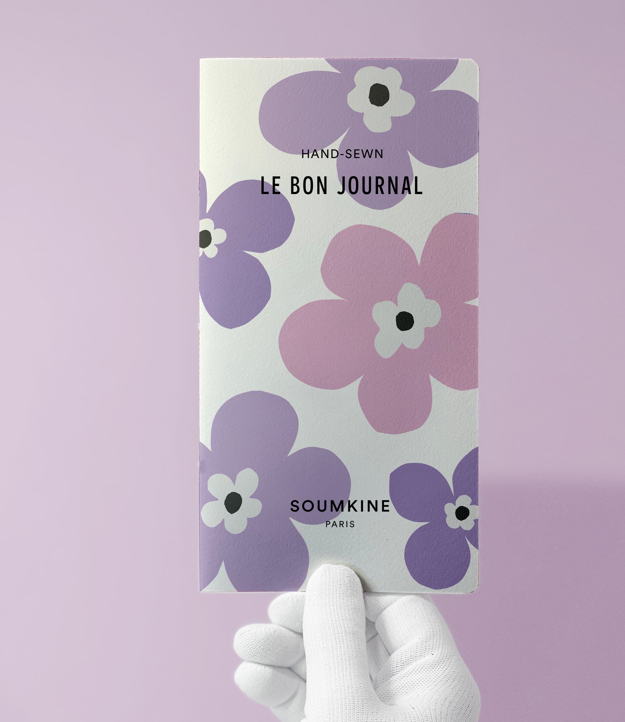 Le Bon Journal. Lavender Edition. Slim size.